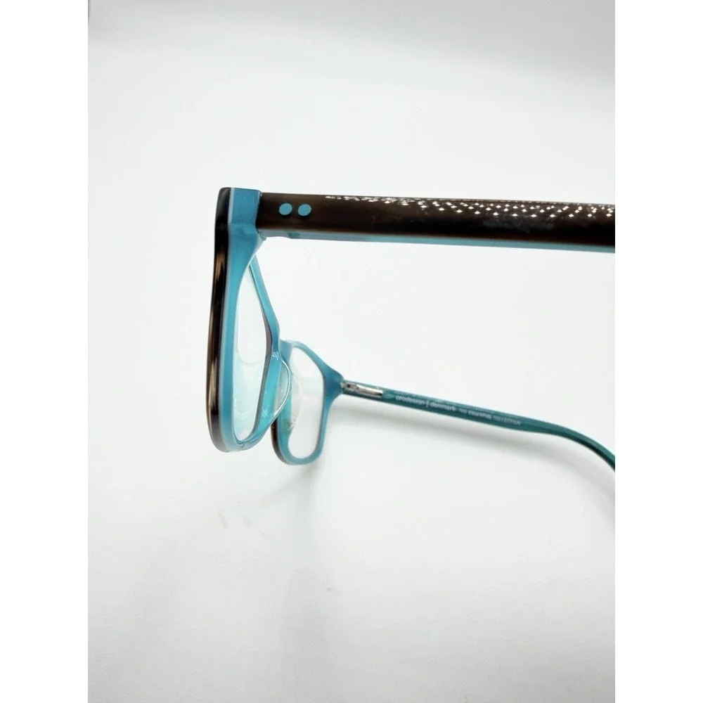 ProDesign Denmark 1802 C.5034 Brown Teal Eyeglasses Frames Only 54-16-135